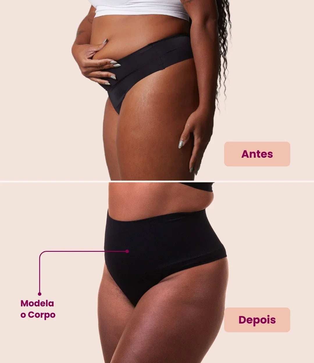 Calcinha Modeladora Não Enrola – ShapeHold™